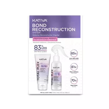 Набор для реконструкции волос, 1 комплект Kativa Nano bond complex