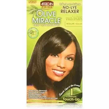 Набор для ретуши Olive Miracle Relaxer Regular African Pride