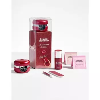 Набор для самостоятельного гель-маникюра с гель-лаком и светодиодной сушкой для ногтей Le Mini Macaron