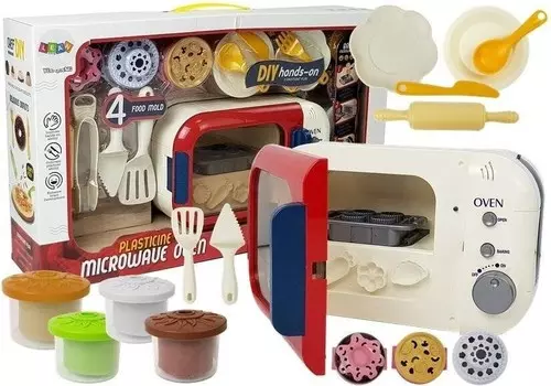 Набор для теста Духовка 4 цвета Формы Lean Toys