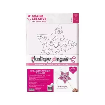 Набор для творчества - CREATIVE SEEDS - Сумасшедшая пластиковая волшебная палочка - Для детей от 8 лет и старше Inna marka