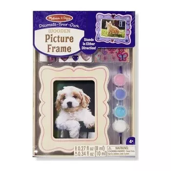 Набор для творчества Melissa&Doug Деревянная рамка для фотографий