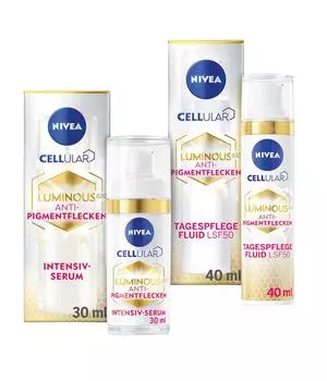 Набор для ухода за лицом NIVEA Cellular Luminous Anti-Pigmentflecken Tagespflege & Intensiv-Serum, 1 шт.