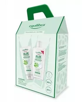 Набор для ухода за волосами Equilibra Aloe с гиалуроновой кислотой Шампунь 265 мл + Кондиционер 200 мл