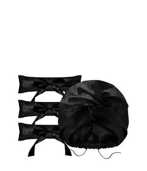 Набор для ухода за волосами GLOV Cool Curl Sweet Dreams Satin Set - Black, 1 шт.