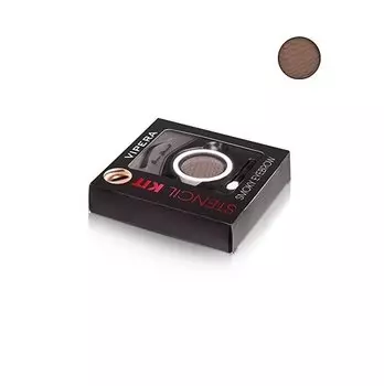 Набор для укладки бровей 01 Peanut, 4,5 г Vipera, Smoky Eyebrow Stencil Kit