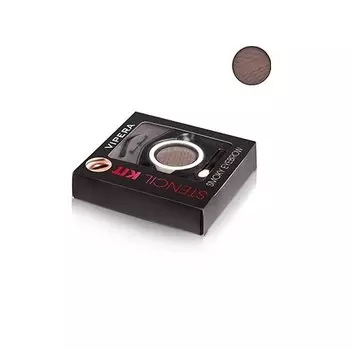 Набор для укладки бровей 04 Malibou, 4,5 г Vipera, Smoky Eyebrow Stencil Kit