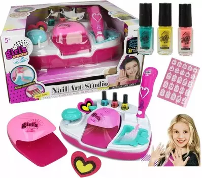 Набор для укладки ногтей для детей + сушилка U301 elektrostator