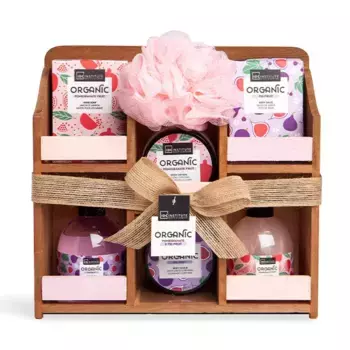 Набор для ванной комнаты Organic Pomegranate & Fig Fruit Idc Institute, 1 UD