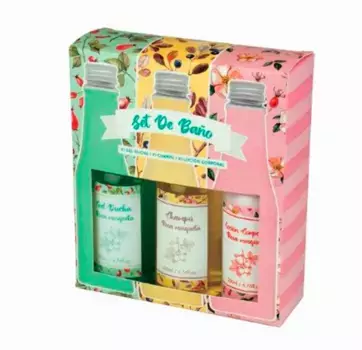 Набор для ванны из 3 предметов Rosa Mosqueta Markant, 1 UD