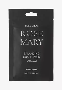 Набор для волос Cold Brew Rosmary Balancen Scalp Pack W/ Charcoal 2 Pack RATED GREEN