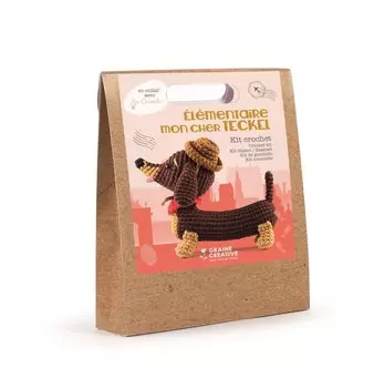 Набор для вязания крючком такса GRAINE CREATIVE