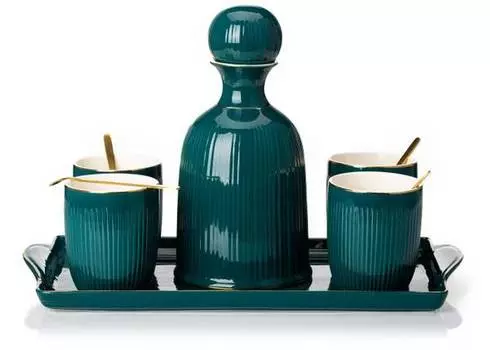 Набор для занятий питьем kendi 10 шт. Howhomely, желтый