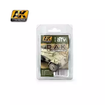 Набор для защиты танков Африканского корпуса, Weathering (AK-Interactive)