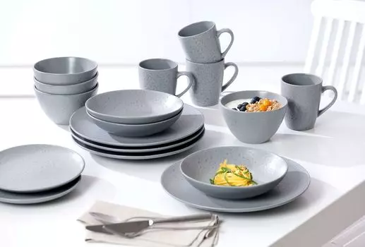 Набор для завтрака 18 предметов Kitwe серый Ritzenhoff & Breker