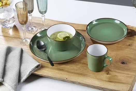 Набор для завтрака 18 предметов Visby зеленый Ritzenhoff & Breker