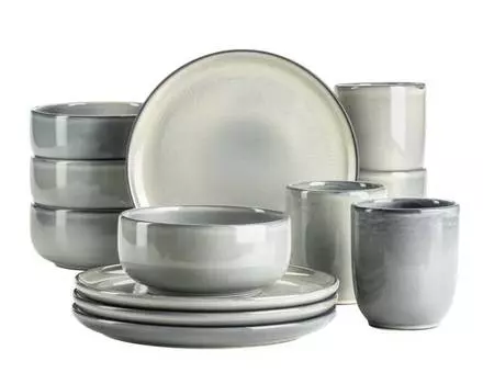 Набор для завтрака ливио (12 шт.) Mser, зеленый