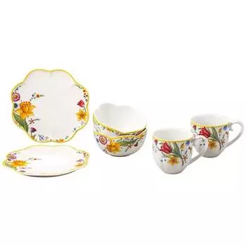 Набор для завтрака «весеннее пробуждение» 6 предметов. Villeroy & Boch, мультколор