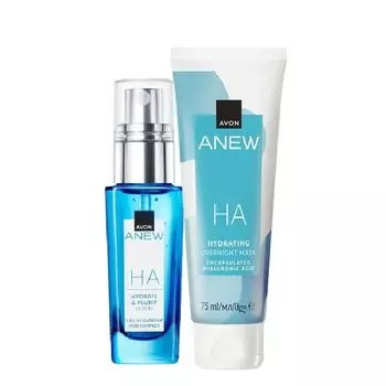 Набор для зрелой кожи Avon Anew [сыворотка 3,5% + ночная маска]