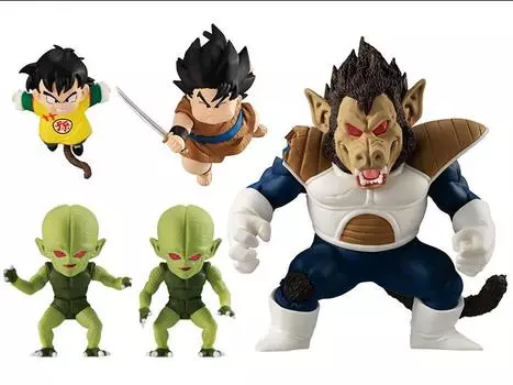 Набор Dragon Ball Adverge Motion Great Ape Vegeta Set of 5 Figures Bandai Spirits