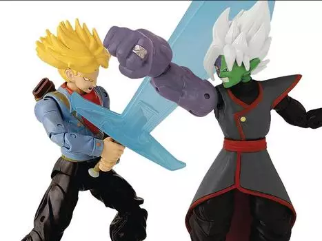 Набор Dragon Ball Super Dragon Stars Super Saiyan Trunks Vs. Fusion Zamasu Two-Pack Bandai America