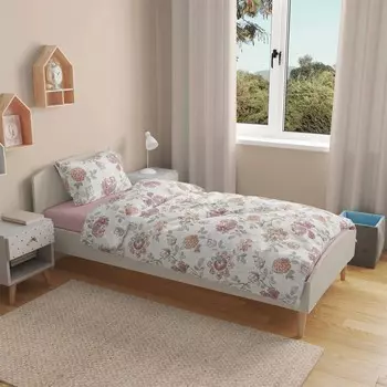 Набор Evidea Soft Noct Single Pique - Бежевый/Пудровый