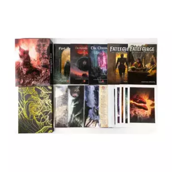 Набор Fateforge Kickstarter № 3 — 6 книг + бокс-сет + дополнительные материалы, Fateforge 5e (Studio Agate)