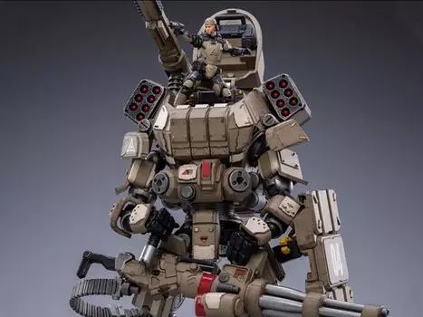 Набор фигурок Dark Source Iron Wrecker 04 Heavy Firepower 1/25 Scale Mecha Figure Set Joytoy