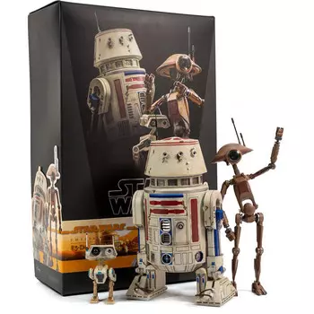 Набор фигурок Hot Toys Star Wars: The Book Of Boba Fett R5-D4, Pit Droid, BD-72 1:6 Scale TMS086