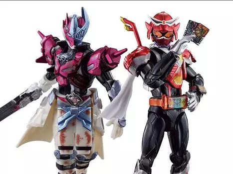 Набор фигурок Kamen Rider Gotchard So-Do Kamen Rider Gotchard & Valvarad Premium Edition Figure Set Bandai Spirits