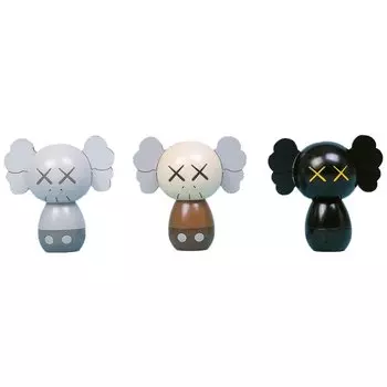 Набор фигурок Kaws Kokeshi Holiday Japan 2019, 3 предмета