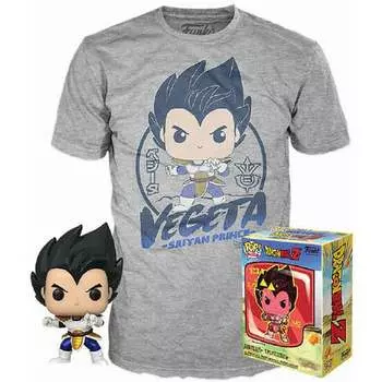 Набор Фигурок Pop & Tee Dragon Ball С Вегетой Funko