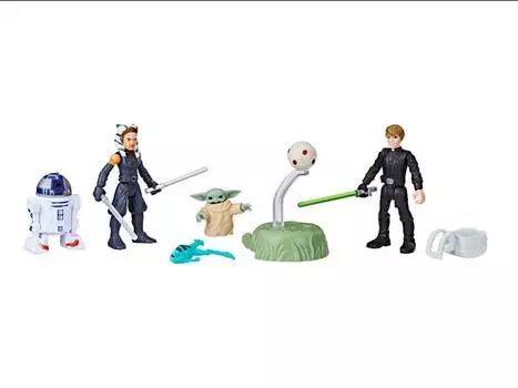 Набор фигурок Star Wars Mission Fleet Grogu Training Action Figure Set Hasbro