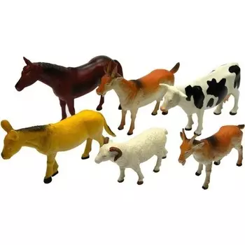 Набор фигурок Vardem Животные на ферме, 6 предметов