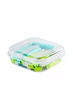 Набор фиксаторов для кухонного помощника с практичной сумкой для хранения Xavax, синий