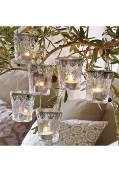 Набор фонарей Lisanne, 6 шт., прозрачный Loberon, klar