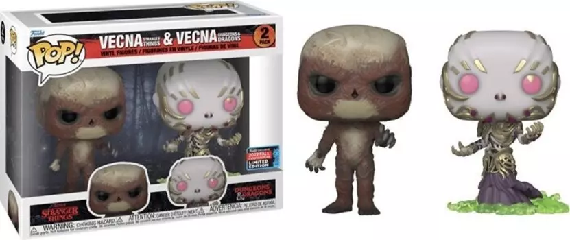 Набор Funko POP Stranger Things 2pack Vecna Dungeons & Dragons New York Comic Con 2022 Funko POP!