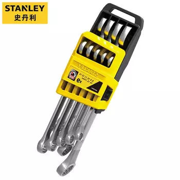 Набор гаечных ключей двойного назначения Stanley, набор из 9 предметов, 8–17 мм, набор рожковых ключей для цветов сливы STMT78098-8-23
