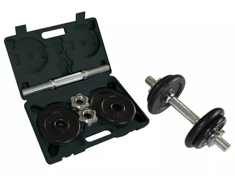 Набор гантелей Schildkrt 10,0 кг в чемодане