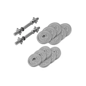 Набор гантелей звезда замок чугун 27,5 кг GORILLA SPORTS