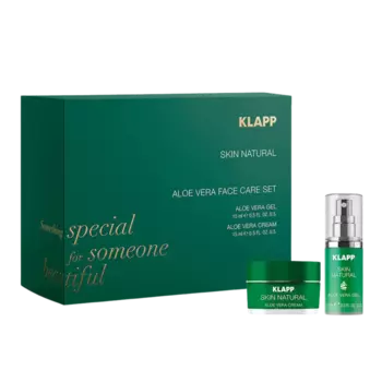 Набор: гель алоэ Klapp Skin Natural, 15 мл