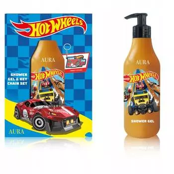 Набор геля для душа HOT WHEELS желтый + брелок Inna marka