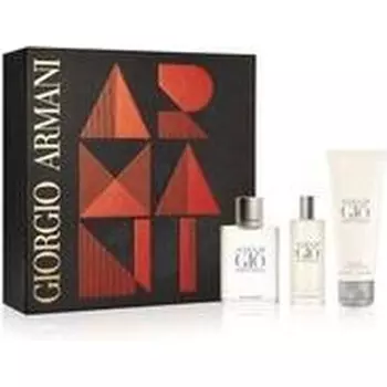 Набор Giorgio Armani Acqua Di Gio 100 мл Edt + 15 мл Edt + 75 мл Sg