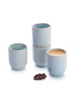 Набор глиняной посуды Лима Snger, blau, trkis - espressobecher set lima 4 teilig