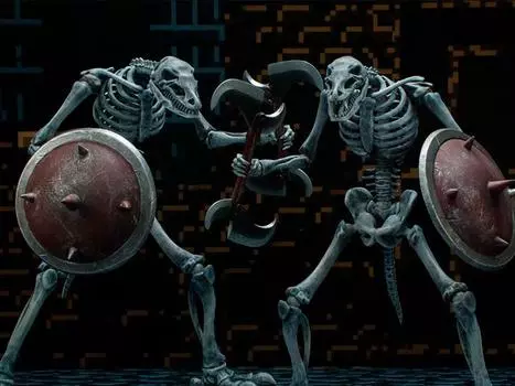 Набор Golden Axe III Dead Frame 1/12 Scale Action Figure Two-Pack STORM COLLECTIBLES