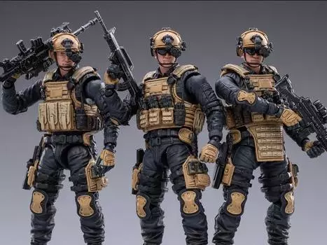 Набор Hardcore Coldplay People's Armed Police 1/18 Scale Set of 3 Figures Joytoy