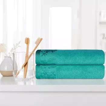 Набор хлопковых банных полотенец SUPERIOR из 4 предметов с глицинией