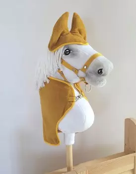 Набор Hobby Horse A3: коврик + наушники – горчичный Super Hobby Horse