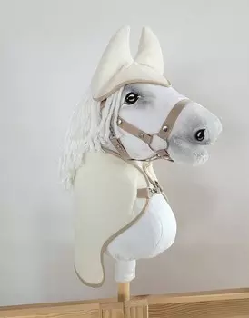 Набор Hobby Horse A3: коврик + наушники — кремовый Super Hobby Horse