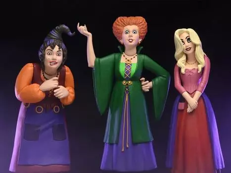 Набор Hocus Pocus Toony Terrors Sanderson Sisters 3-Pack NECA